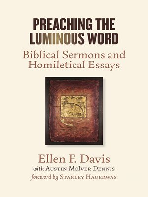 cover image of Preaching the Luminous Word